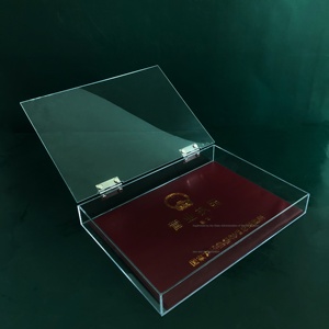 Acrylique Transparent A3 Licence Commerciale Présentoir Aluminium Injection Couvercle En Plastique Rectangle Tenture A4 Stockage De Documents - Product Image 4