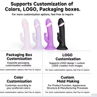 Produits de massage réalistes pour lesbiennes, gros pénis, bondage vaginal, vibrateur lapin pour femmes, vibrateur lesbien