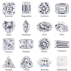 ルースメレCVDダイヤモンド 4.2-6.5mm ホワイト DEF VVS VS ラボダイヤモンド 合成ラウンドブリリアントカット HPHTダイヤモンド CVD - Product Image 6