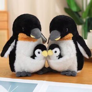 Popular peluche simulado madre niño pingüino muñeca lindo peluche madre <span class=keywords><strong>hijo</strong></span> Koala juguete muñeco de peluche regalo ornamento - Product Image 2