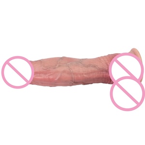 Dildo Realista de Silicona de 9'' con Ventosa, Juguetes Sexuales para Mujer y Hombre, Masajeador Vaginal y Anal, Dildo de Silicona con Capas - Product Image 4