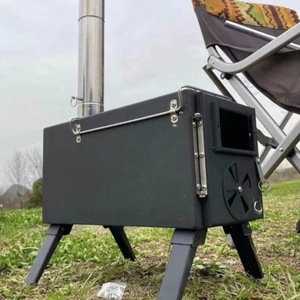<span class=keywords><strong>Estufa</strong></span> ardiente <span class=keywords><strong>con</strong></span> lado para acampar al aire libre Calefacción Cocina Tienda caliente - Product Image 6