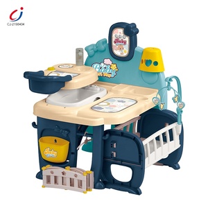 88 pièces Jouets d'infirmière Soins de bébé Kits de poupées <span class=keywords><strong>reborn</strong></span> Nouveau-né Ensemble de bébé Jouets de jeu de rôle pour filles - Product Image 4
