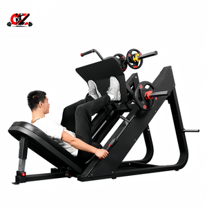 Équipement de fitness commercial CZFIT, presse à jambes 45 °   Machine de squat vertical Hack Squat pour l'entraînement de force - Product Image 1