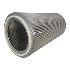 ไส้กรองอากาศทนต่อการกัดกร่อนไส้กรองแบบจีบแผ่นกรองพัลส์เจ็ทผลิต - Product Image 4