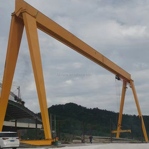 Grue à <span class=keywords><strong>portique</strong></span> électrique industrielle avec logo personnalisé avec poutre unique et double faisceau 5 tonnes-10 tonnes d'équipement de levage pour les usines - Product Image 2