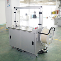 Machine à cerclage de cartons KZ-101A à haute efficacité, contrôlée par PLC, faible taux de défaillance, 2,5 secondes par voie, pour rubans.