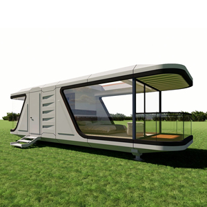 Mobile Space CapsuleHouse Durable Prefab Luxury Cottage para Resort Farm para sala de estar y cocina - Product Image 2