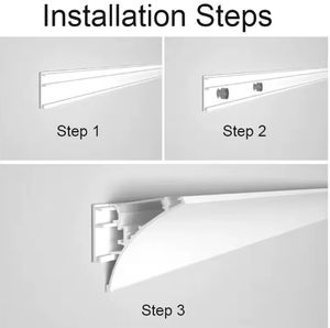 SDW-BD1 Invisible Taille En Aluminium Profil Top Coin Vers Le Haut Mur Lavage Lumière Linéaire Caché Plâtre Plafond Led Bande Lumières - Product Image 5