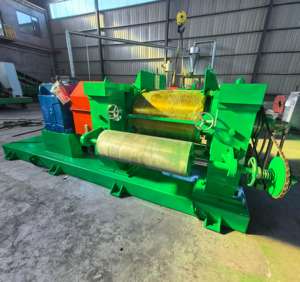 토플릿 정밀 고무 정제 밀 캘린더 시스템 75kw 모터 타이어 제조용 재생 고무 재가공용 - Product Image 3