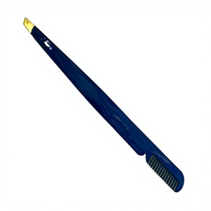 ASAO - Juego de Pinzas de Acero Inoxidable Ecológicas con Punta Inclinada para Pestañas, Accesorios para Extensiones de Pestañas y Cejas - Product Image 1