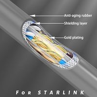 6ft Starlink Gen2 câble de remplacement Satellite Internet Kit V2 antenne et routeur câble Starlink pour Starlink SPX V2 Kit