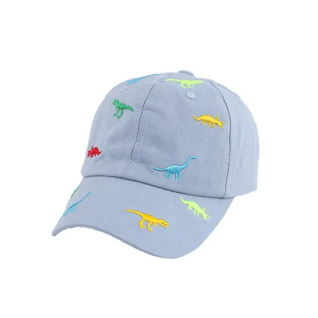 卸売高品質の新しいデザインホット販売素敵な子供フル動物野球帽店カスタムロゴ刺繍お父さん帽子