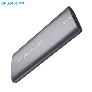 ShuoLe <b>M.2</b> Nvme <b>Ssd</b> To Usb3.1 Type C Aluminum External Hard Drive Enclosure - Product Image 1