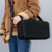 EVA coque rigide grand étui pour le transport de l'imprimante organisateur de stockage maille de protection conception élastique Logo personnalisé poignée pochette sac
