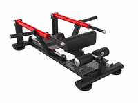 FEIFANHONGYU Machine à Hack Squat Commerciale à Charge de Plaques, Presse à Jambes Guidée avec Barre, Équipement de Musculation pour Salle de Sport
