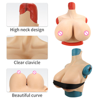 Drag Queen, grande taille, K Cup, rehausseur de seins, formes de seins en silicone, faux seins réalistes, travestis, transgenres, travestissement