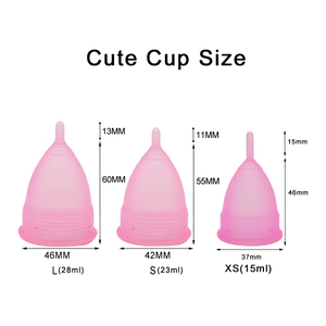 Coupe menstruelle en silicone pour période fille - Product Image 4