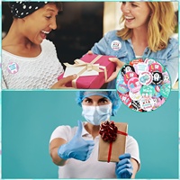Broches de la Semaine de l'Assistant Dentaire – Lots de Cadeaux pour Dentistes, Broches de Revers pour la Sensibilisation à la Santé Dentaire, Décoration pour Bureau d'Hygiène Dentaire, Cadeau pour Dentiste