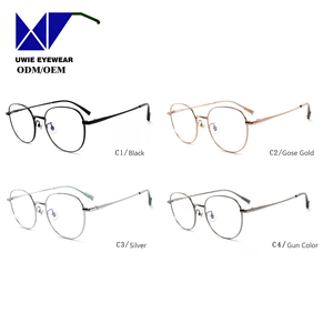 Montatura Ottica Nuovo Design 2026 Misura 50-18-145 |   Stile a Cerchio Completo |   Per Moda e Funzionalità, Vendita Calda |   Marca UWIE Modello UWIE039 Tutto - Product Image 1