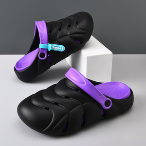 Guru Caterpillar-Style <b>Clogs</b> Thick Soled Breathable EVA Outsole Summer Sandals Men's Outdoor Wear - Product Image 1