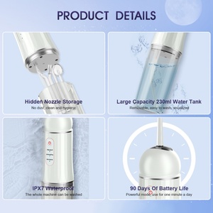 Offre Spéciale : Hydropulseur Buccal USB Puissant, Irrigateur Dentaire Portable Sans Fil pour l'Hygiène Buccale - Product Image 5