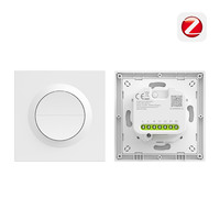 SONOFF MINI-ZB2GS-E Zigbee Sakelar Dinding Pintar Ganda Orb-ZBW2 Mode Relay Terpisah Dual-Load Bekerja Dengan Apple Home Melalui Matter Bridge