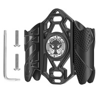 Organisateur de câbles magnétique durable noir pour accessoires électriques, gestionnaire de câbles d'écouteurs et de fils