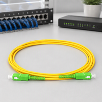 LSZH 9/125 SC Kabel Tambal Sulam Serat Optik, Jumper Kabel Patch APC