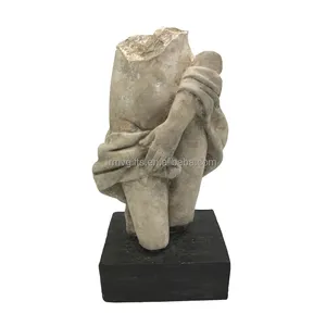 शास्त्रीय कला आकर्षक अपूर्ण महिला शरीर मूर्तिकला अद्वितीय हाथ नक्काशीदार राल सेक्सी मूर्तियों