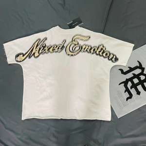 Camisetas de algodón 100% de alta calidad, ropa de calle con estampado gráfico, ropa de hombre de gran tamaño, camisetas de emoción mixta para hombres - Product Image 6