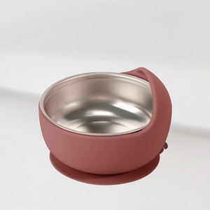 Ensemble de bols à dîner pour bébé en silicone en forme d'ours mignon HILIM avec fonction d'aspiration, design de dessin animé classique pour les tout-petits - Product Image 3