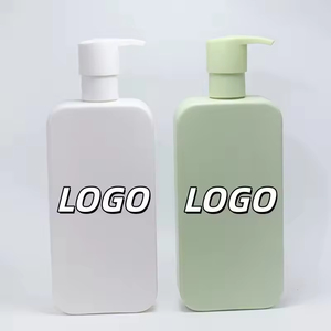 ขวดแชมพูพลาสติกคุณภาพสูงสีเขียวขนาด 350 มล. พร้อมโลโก้สั่งทำพิเศษ - Product Image 1