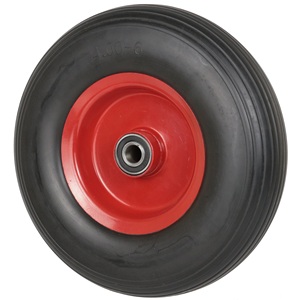 HL HANAK 13 16 pouces 5.00-6/6.50 roue de brouette libre plate en mousse de polyuréthane et pneu pour chariot de chariot tondeuse à <span class=keywords><strong>gazon</strong></span> camion à main - Product Image 3