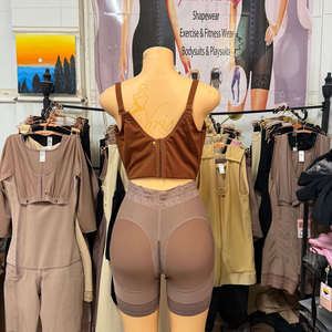 Fajas Colombianas <span class=keywords><strong>de</strong></span> Alta Sujeción al por Mayor para Mujer, Moldeadoras Postparto para Abdomen - Product Image 2