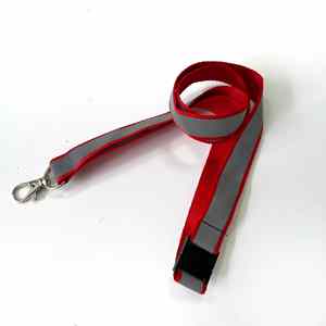 Sérigraphie Polyester réfléchissant lanière porte-clés promotionnel porte-carte d'identité sublimation numérique PVC Badge cou lanières - Product Image 6