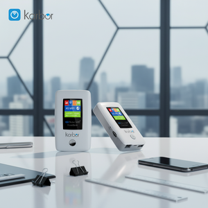 Routeur <span class=keywords><strong>Wifi</strong></span> Karbor OEM ODM 6000MAH à longue autonomie de batterie, 4G LTE sans fil, 2.4GHZ, routeur <span class=keywords><strong>Wifi</strong></span> ESIM pour les voyages en plein air - Product Image 1