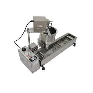 Automatische 3000W Donut-Maschine Kommerzielle Donut-Herstellungsmaschine Hocheffiziente Einzelbahn-Donut-Produktionslinie - Product Image 3