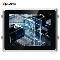 10.4 Inch Fanless Touch Industrial Grade IP65 Waterproof Housing Multiple IO Ports Wide Temperature Support Industrial Panel Pc