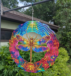 Molinetes de Viento 3D de 12 Pulgadas, Escultura de Animales para Jardín, Decoración de Patio Exterior, Regalos, Molinillo de Viento de Acero Inoxidable para Mamá y Abuela - Product Image 6