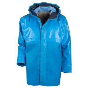 <strong>Nylon</strong> PVC <strong>Raincoat</strong> for Fishermen Waterproof Rain Coat Sea Ship Use Sealed Anti-Contamination Top Jacket Stain-resistant Shirt - Product Image 6