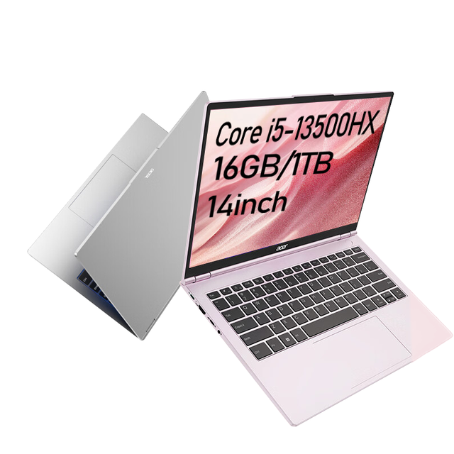The Most Favorable Price: New Ultra-thin 14-inch  Laptop, Intel Core I5-13500HX 32G 1TB Win11 Student and Educational Laptop
