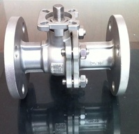 Válvula Industrial de Acero Inoxidable CF8M 1000 WOG con Brida de Plataforma Alta DN 25 PN16, Precio Económico, API607