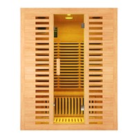 Vente directe usine : Sauna infrarouge lointain pour 3 personnes, faible EMF, sauna sec, expédition usine, OEM/ODM, nouveau design