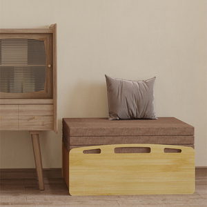 <span class=keywords><strong>Lit</strong></span> pliant élégant de type B en papier kraft, mobilier de maison, <span class=keywords><strong>rangement</strong></span> facile, gain de place, mobilier de chambre à coucher - Product Image 5