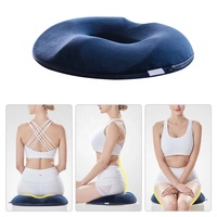 Bravo – coussin de siège en mousse à mémoire de forme pour sciatique et douleur aux hanches, soulagement de la pression, coussin de siège Coccyx