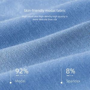 High Elastic Modal Men's Underwear Comfortable Antibacterial <b>Boxer</b> with High Weight Traceless Briefs & <b>Boxers</b> - Product Image 2