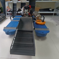 Machine d'extraction d'or à petite échelle portable, dragage d'or à vendre