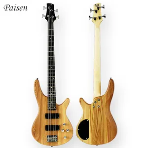Paisen groß großhandel bunte beste qualität akustische bass gitarre 4 string günstige custom bass gitarre