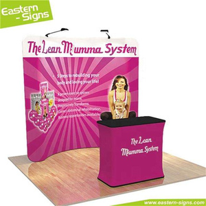 Stand d'<span class=keywords><strong>exposition</strong></span> en tube d'aluminium personnalisé 3x3m, installation rapide, stand de salon professionnel portable standard 10x10 pieds pour une utilisation en intérieur - Product Image 4
